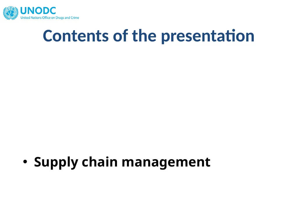 OST IN SOUTH ASIA Operational issues & supply - slide 26 of 40