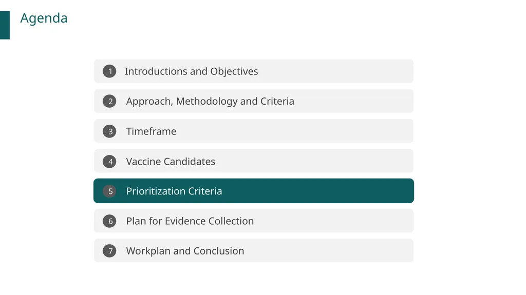 New vaccines Introduction Prioritization and - slide 17 of 42