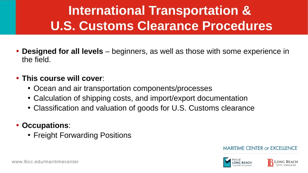 Welcome Information Session Long Beach City - slide 6 of 20