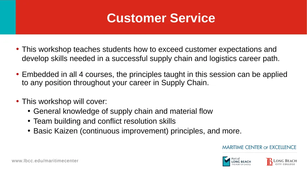 Welcome Information Session Long Beach City - slide 11 of 20