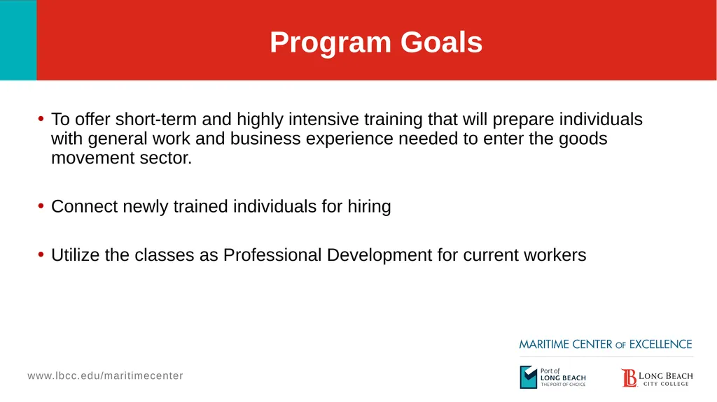 Welcome Information Session Long Beach City - slide 4 of 20