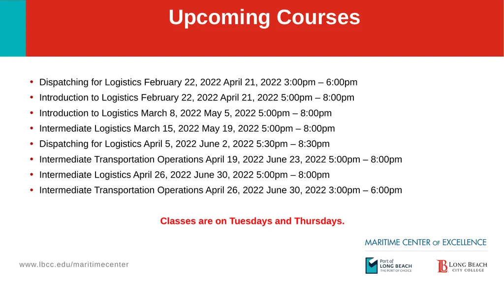 Welcome Information Session Long Beach City - slide 14 of 20