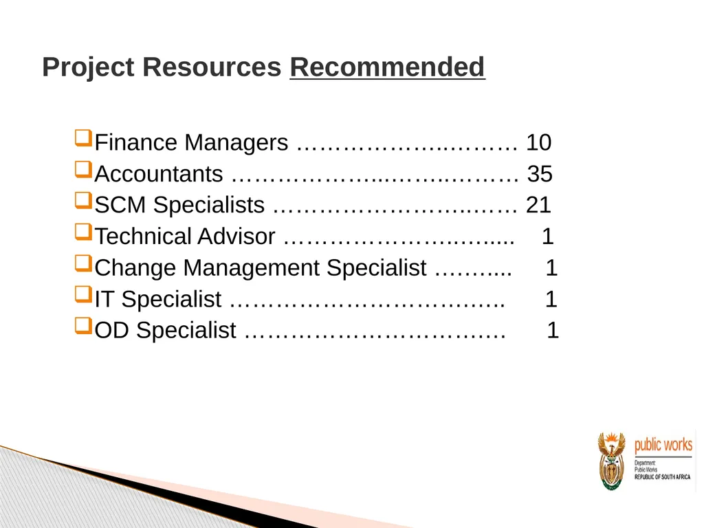 Briefing to Prospective Bidders Intervention to - slide 19 of 38