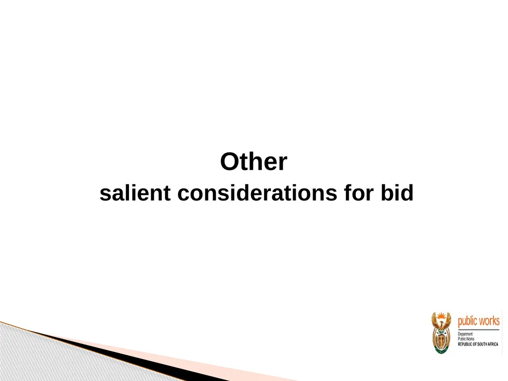 Briefing to Prospective Bidders Intervention to - slide 30 of 38