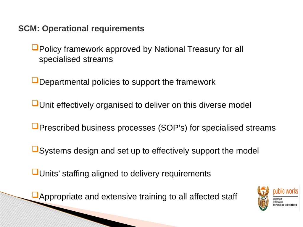 Briefing to Prospective Bidders Intervention to - slide 24 of 38