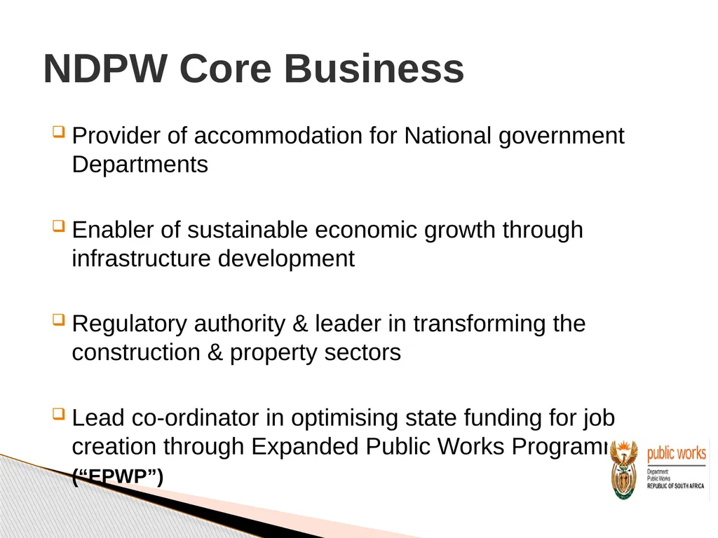 Briefing to Prospective Bidders Intervention to - slide 4 of 38