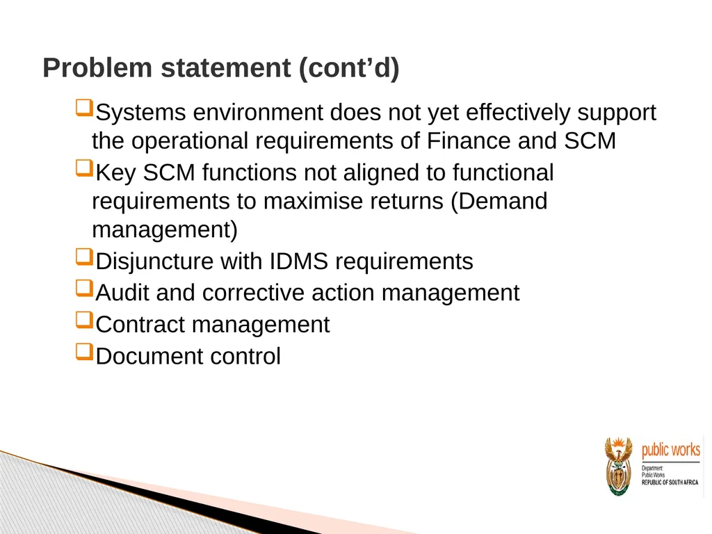 Briefing to Prospective Bidders Intervention to - slide 11 of 38