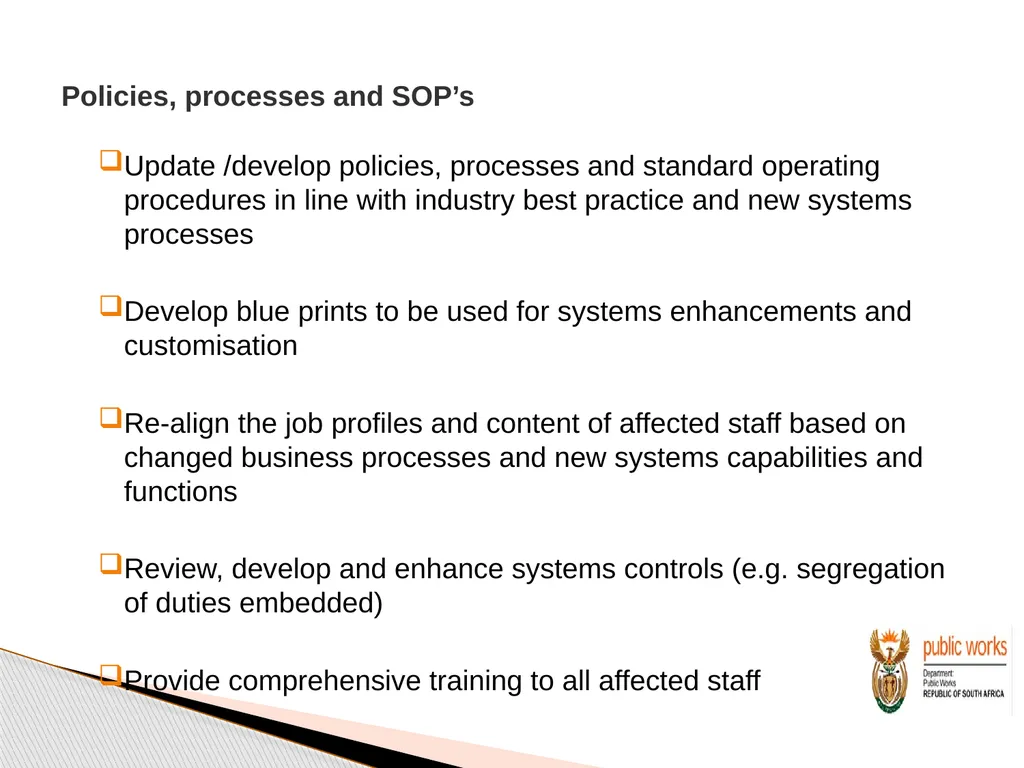 Briefing to Prospective Bidders Intervention to - slide 27 of 38