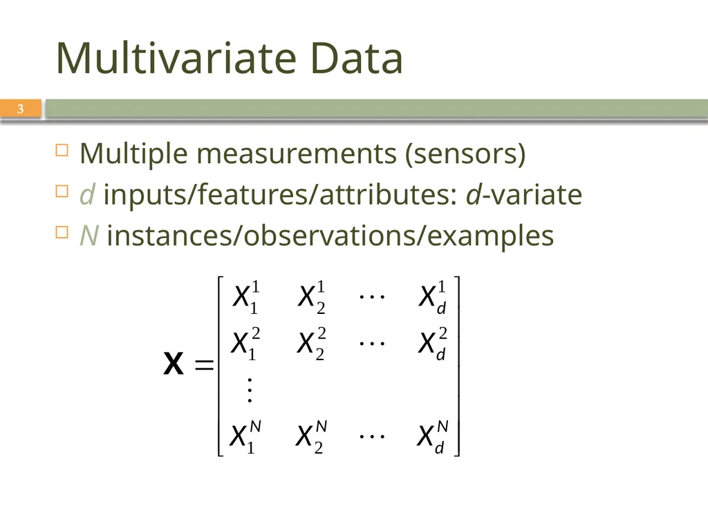 INTRODUCTION TO Machine Learning 3rd Edition ETHEM - slide 3 of 26