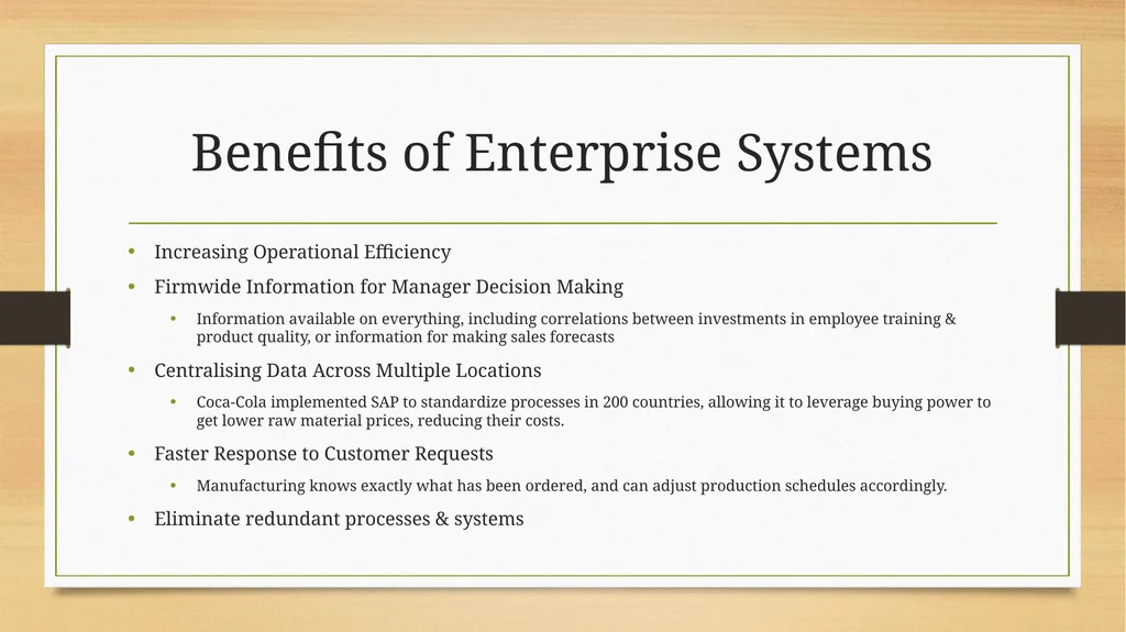 261446 Information Systems Week 9 Achieving - slide 11 of 55
