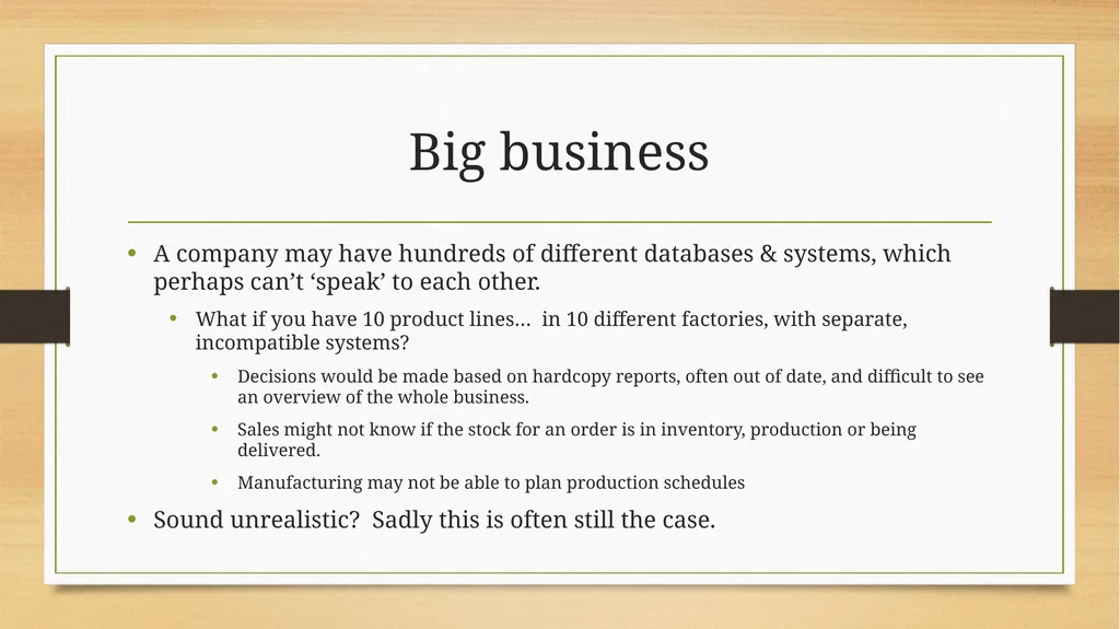 261446 Information Systems Week 9 Achieving - slide 5 of 55