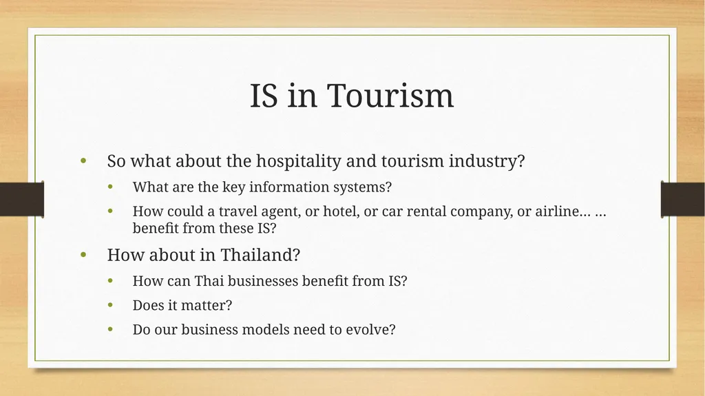 261446 Information Systems Week 9 Achieving - slide 33 of 55