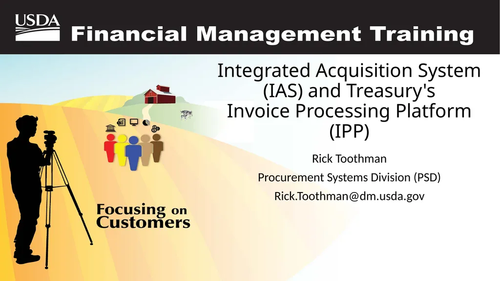 Integrated Acquisition System (IAS) and Treasury's