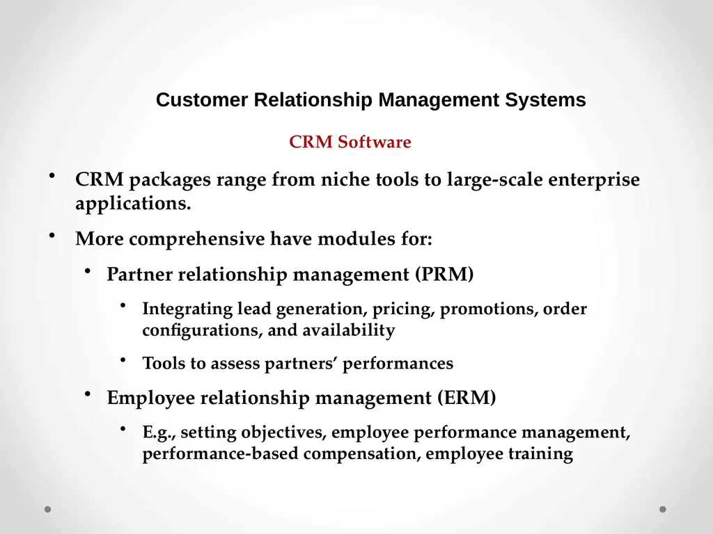 Enterprise Applications Enterprise Systems - slide 19 of 30
