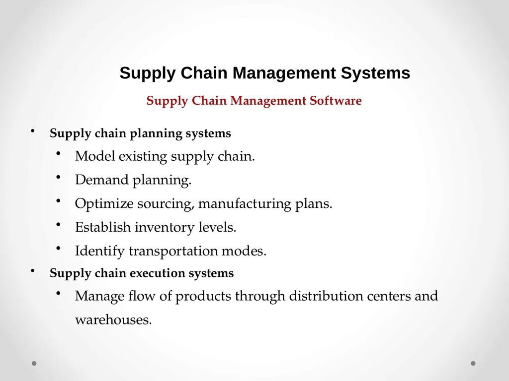 Enterprise Applications Enterprise Systems - slide 9 of 30