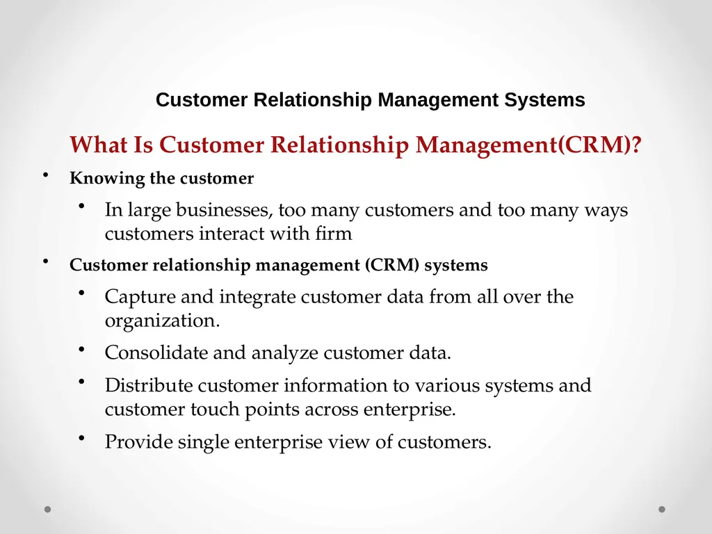 Enterprise Applications Enterprise Systems - slide 17 of 30