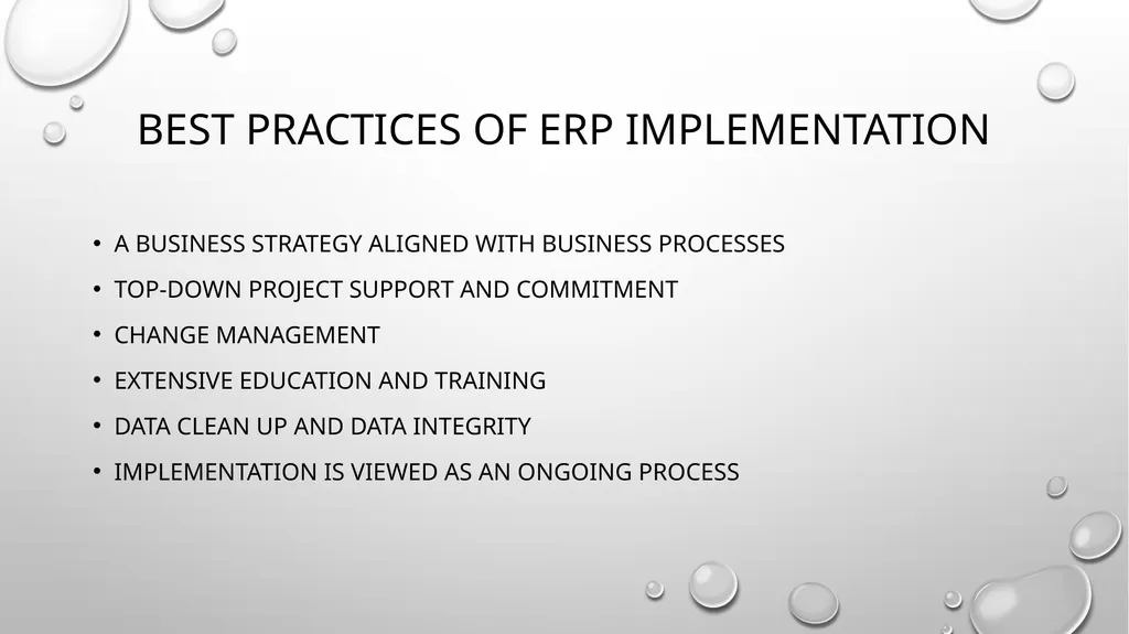 ERP Overview Presented by Jaya Agrawal Table of - slide 15 of 17