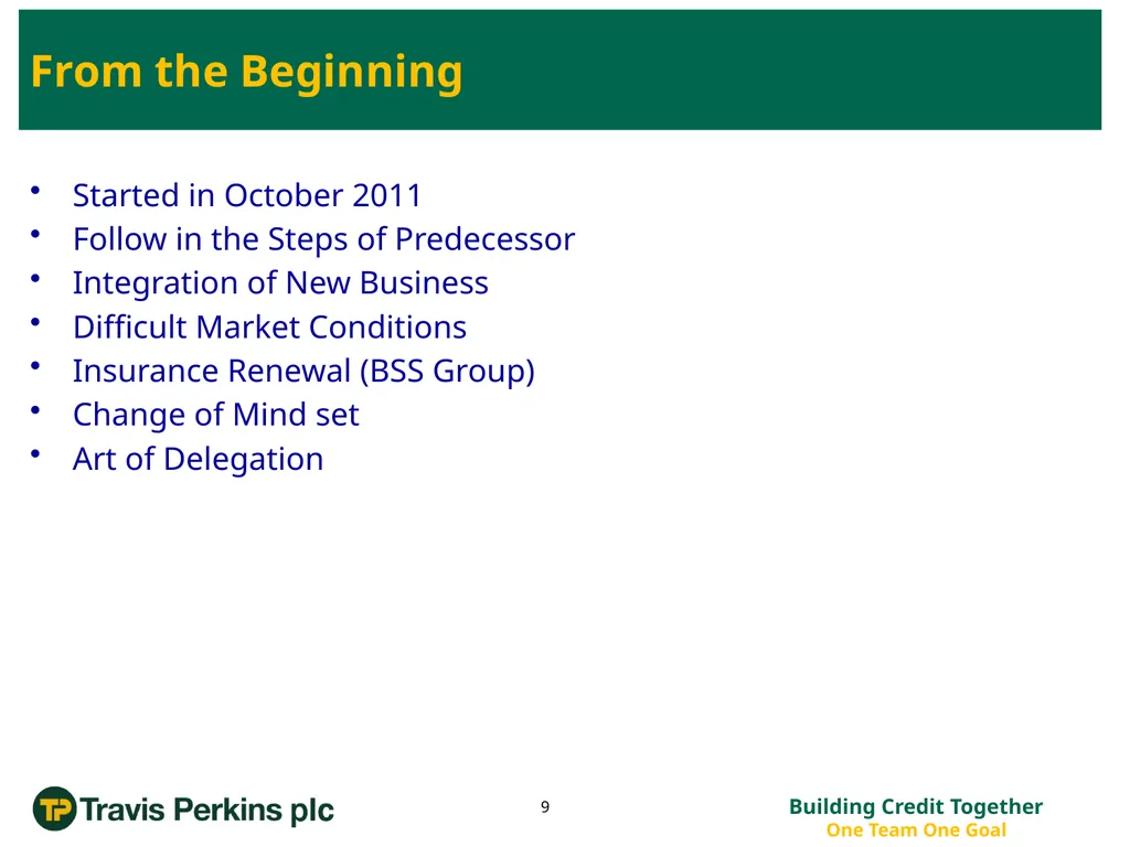 ‘Credit Management Roadmap to Improvement…’ The - slide 9 of 50
