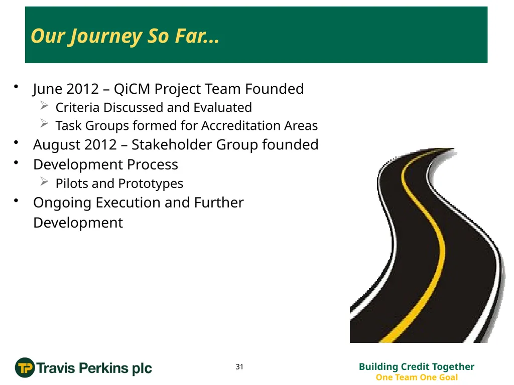‘Credit Management Roadmap to Improvement…’ The - slide 31 of 50