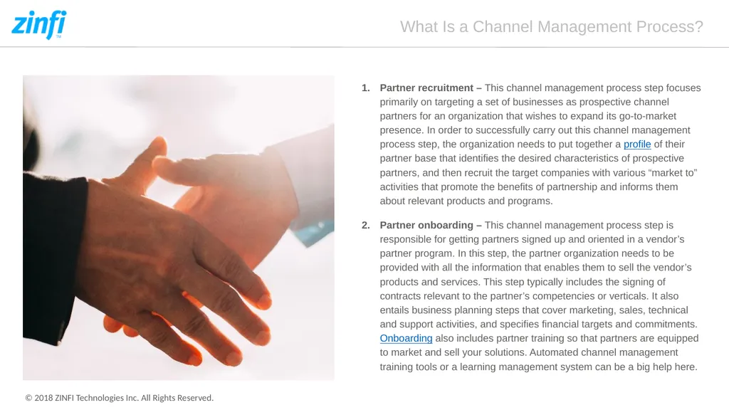 What Is a Channel Management Process? Automating - slide 3 of 6