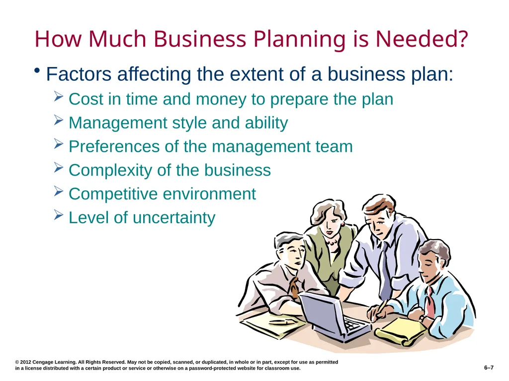 6–2 © 2012 Cengage Learning. All Rights Reserved. - slide 7 of 36