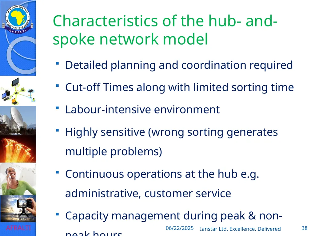 POSTAL AND COURIER TRAINING RUNNING A COURIER - slide 38 of 124