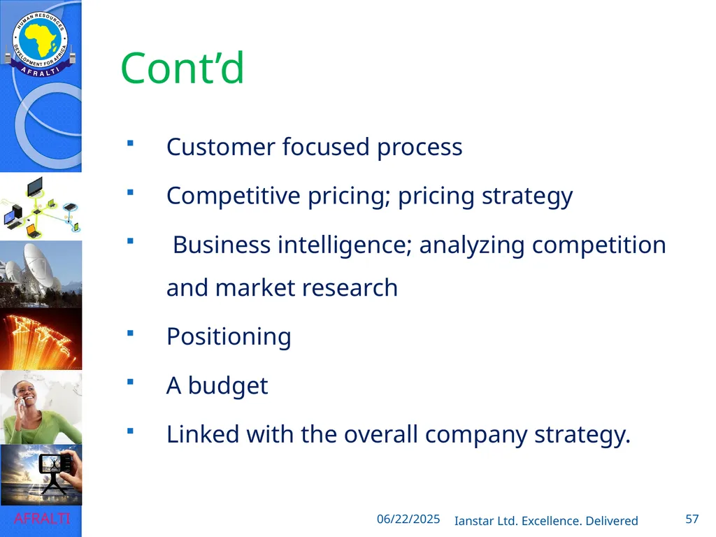 POSTAL AND COURIER TRAINING RUNNING A COURIER - slide 57 of 124