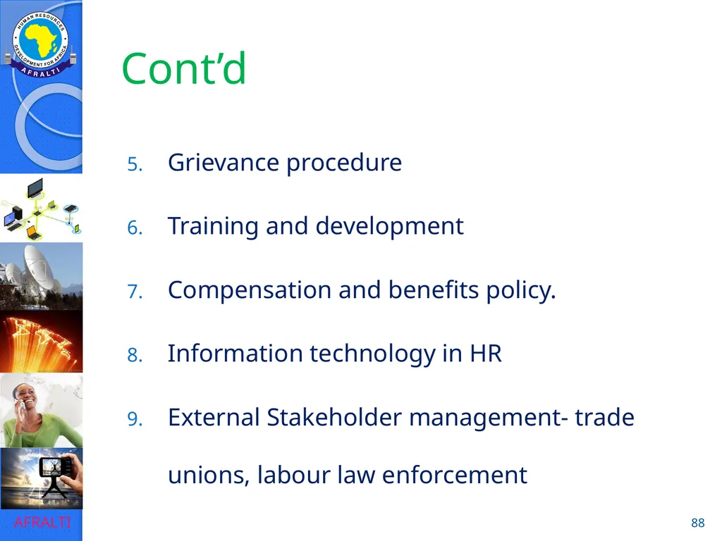 POSTAL AND COURIER TRAINING RUNNING A COURIER - slide 88 of 124