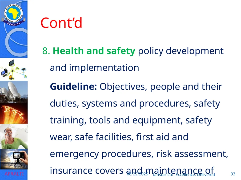 POSTAL AND COURIER TRAINING RUNNING A COURIER - slide 93 of 124