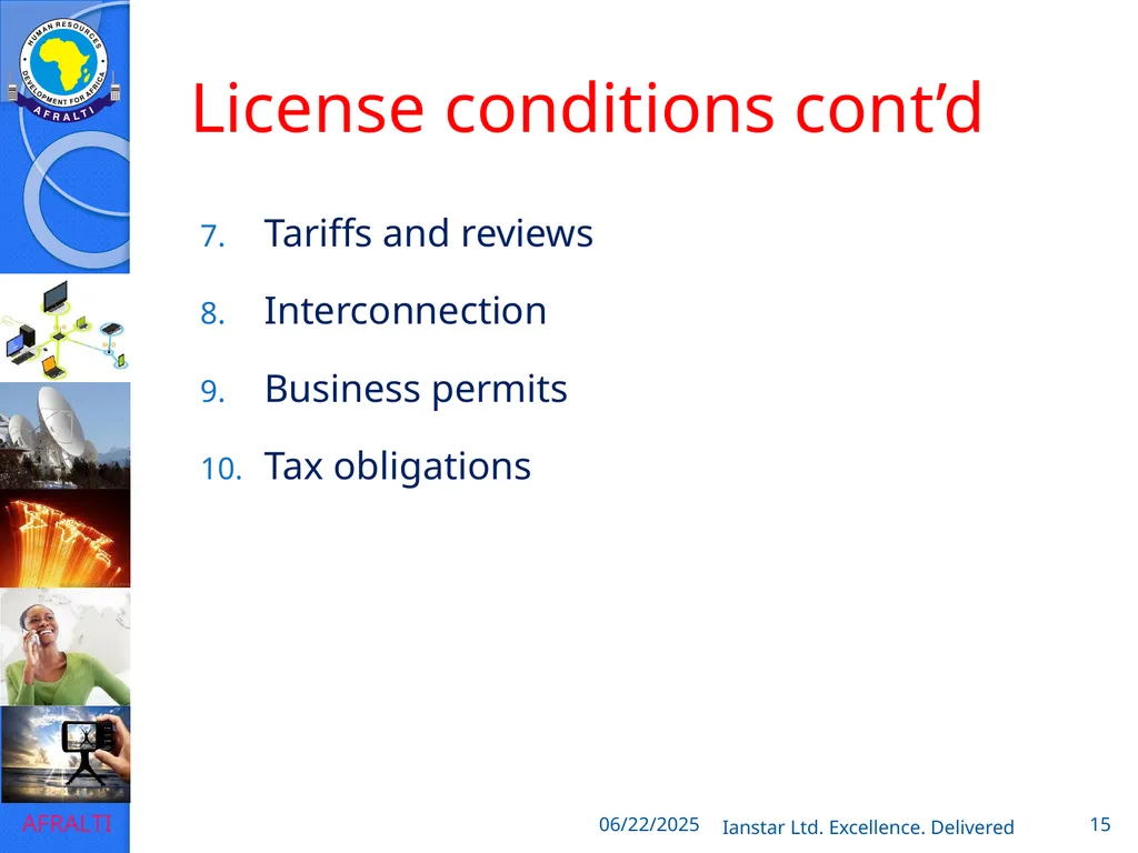 POSTAL AND COURIER TRAINING RUNNING A COURIER - slide 15 of 124