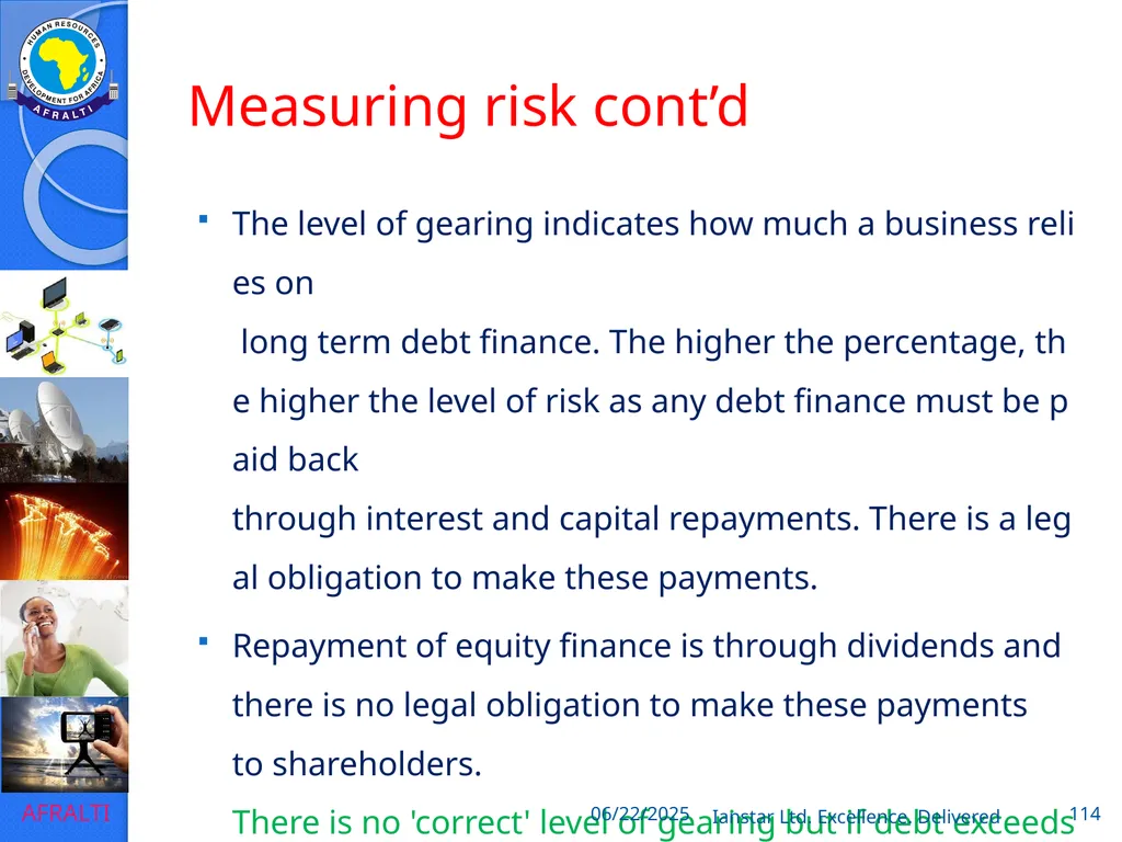 POSTAL AND COURIER TRAINING RUNNING A COURIER - slide 114 of 124
