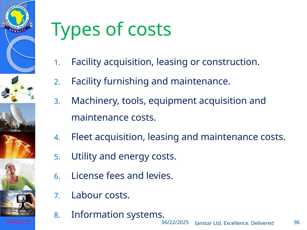 POSTAL AND COURIER TRAINING RUNNING A COURIER - slide 96 of 124