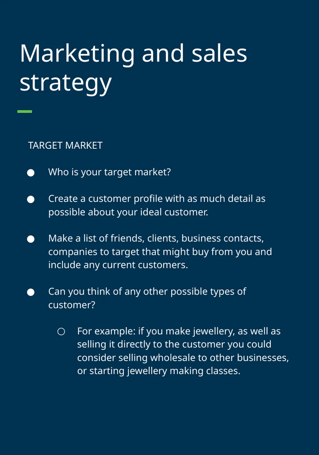 (YOUR BUSINESS NAME) BUSINESS PLAN Prepared by - slide 5 of 12