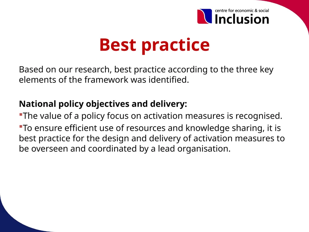 Activation Programmes & Policies in OIC Member - slide 22 of 25