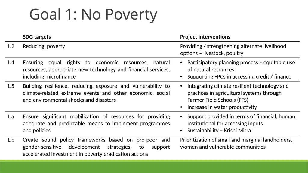 Enhancing Capacities for Institutionalizing SDGs - slide 7 of 17