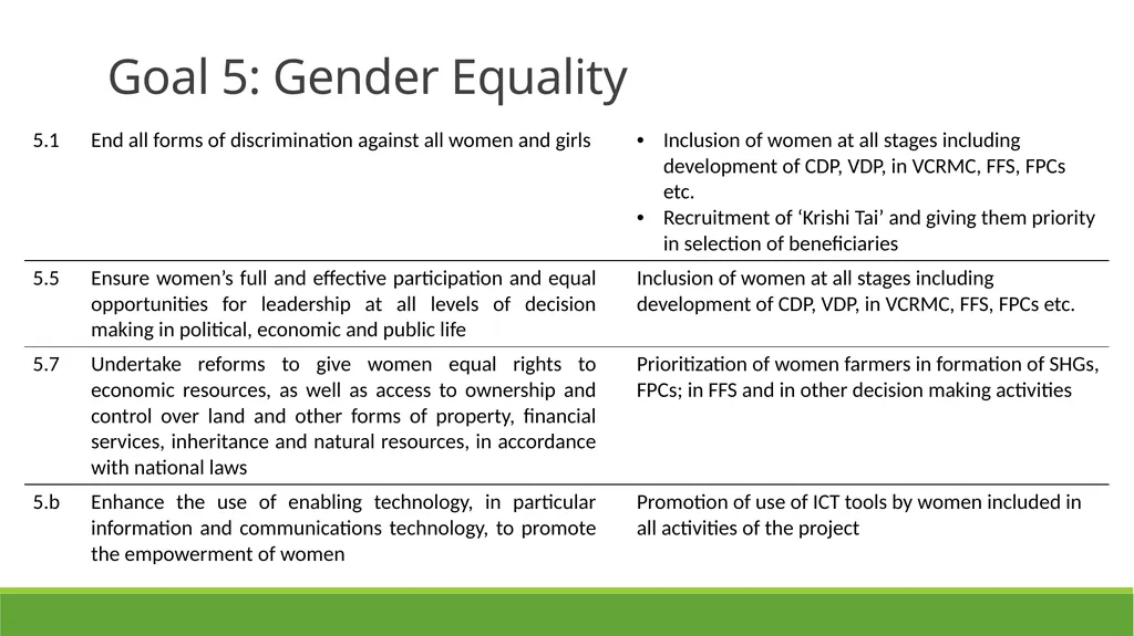 Enhancing Capacities for Institutionalizing SDGs - slide 10 of 17