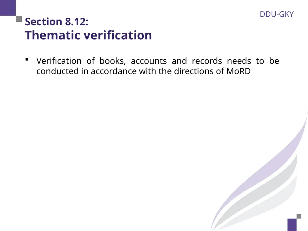 Section 8.1: Overview of financial monitoring 2 - slide 26 of 28