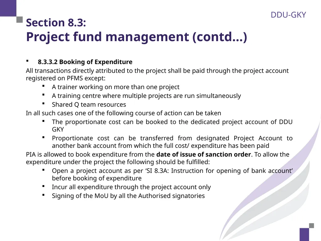 Section 8.1: Overview of financial monitoring 2 - slide 10 of 28
