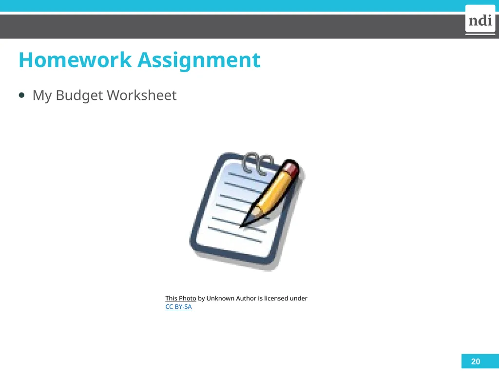 Module 1: Money 2023 Welcome & Housekeeping - slide 20 of 22