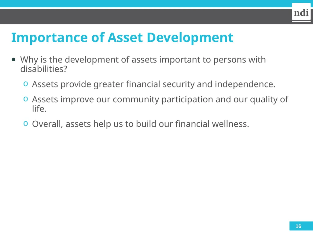 Module 1: Money 2023 Welcome & Housekeeping - slide 16 of 22