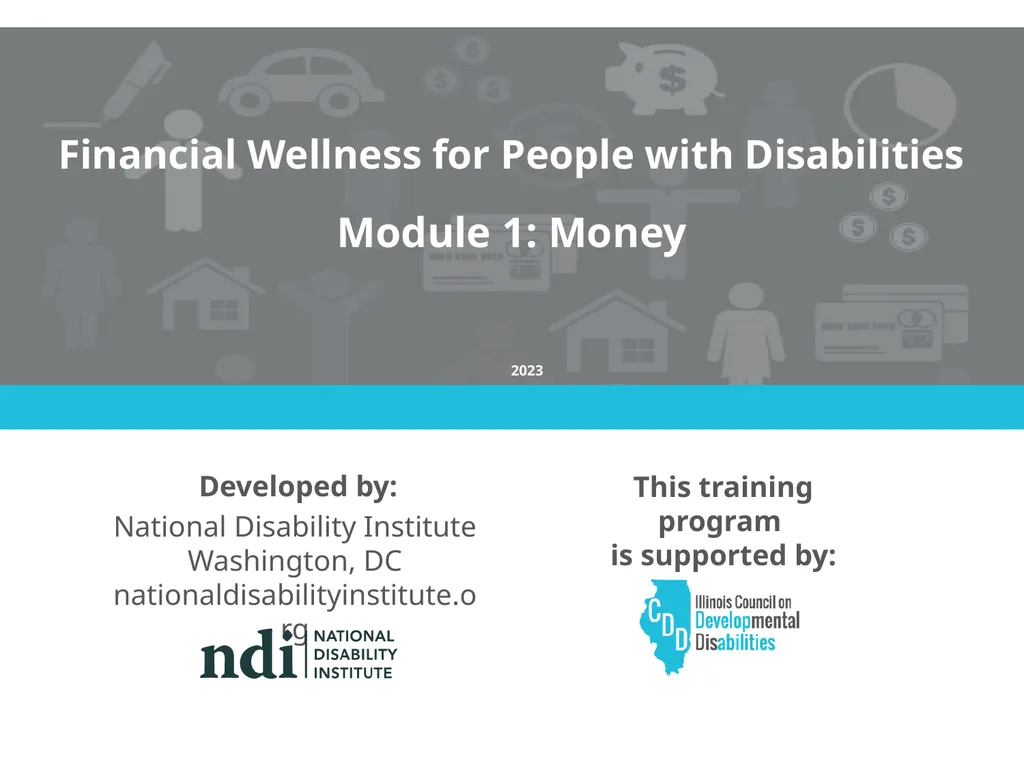 Module 1: Money 2023 Welcome & Housekeeping - slide 1 of 22