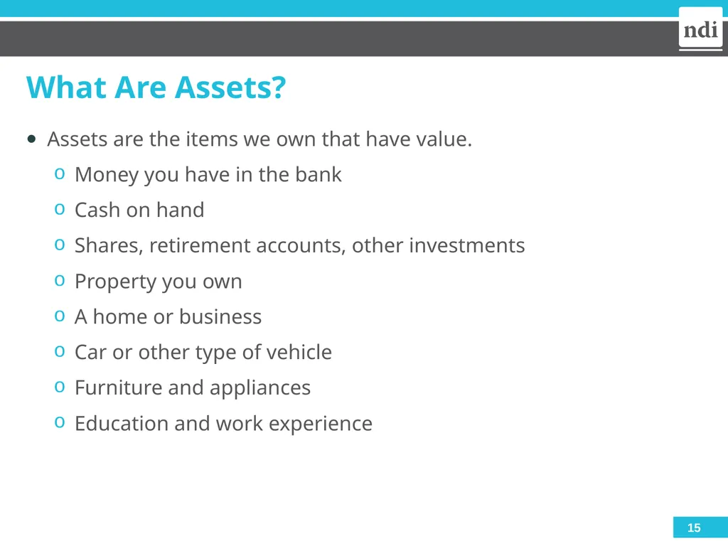 Module 1: Money 2023 Welcome & Housekeeping - slide 15 of 22