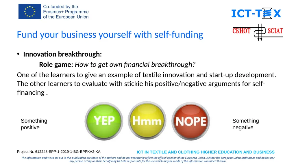 Specialized Cluster and Institute of Apparel and - slide 5 of 26