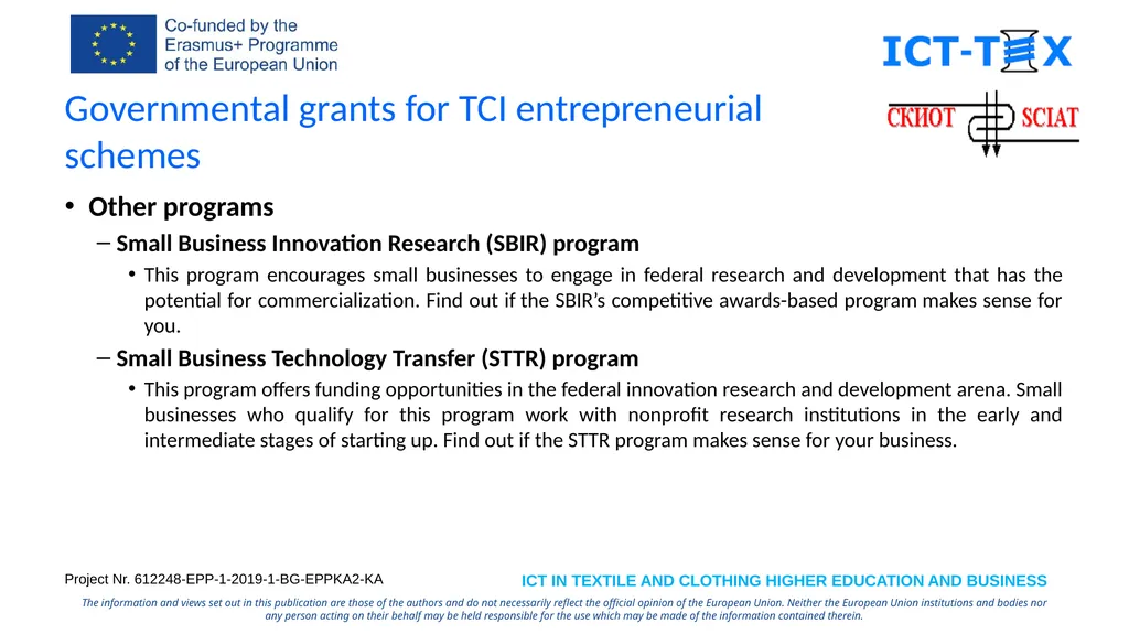 Specialized Cluster and Institute of Apparel and - slide 22 of 26