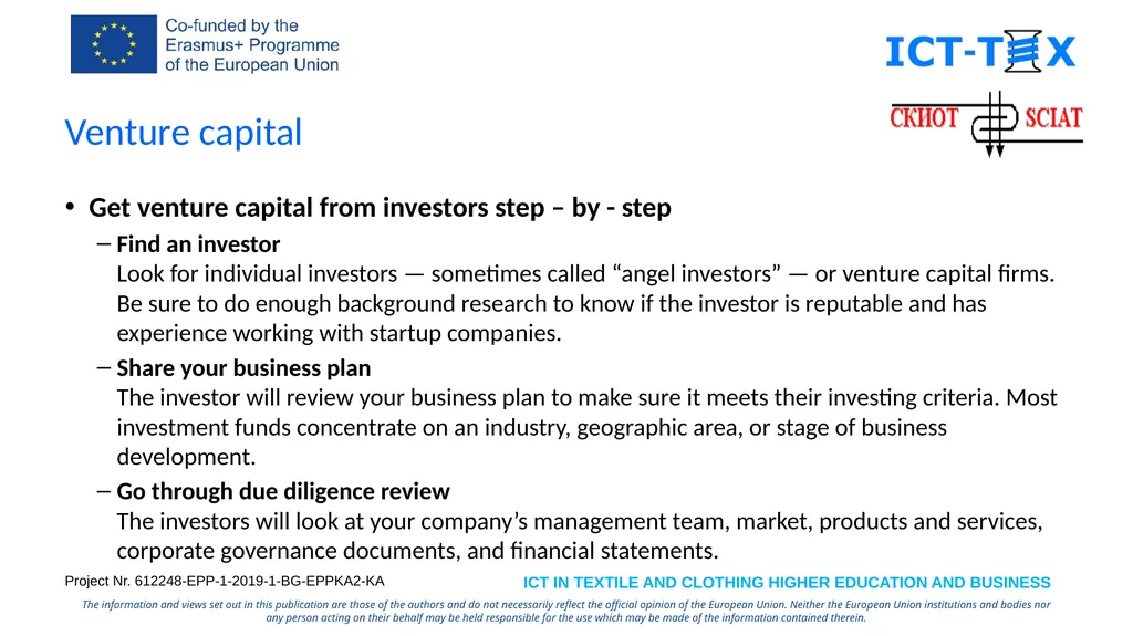 Specialized Cluster and Institute of Apparel and - slide 11 of 26