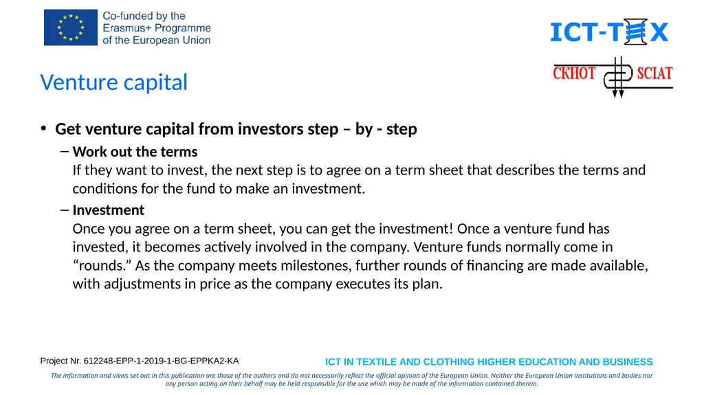 Specialized Cluster and Institute of Apparel and - slide 12 of 26