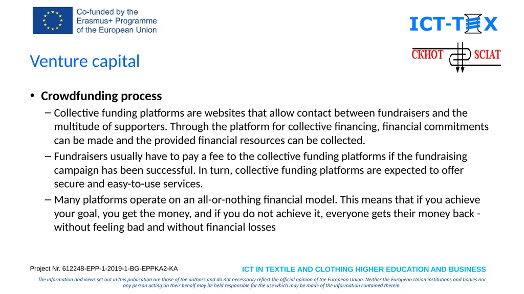 Specialized Cluster and Institute of Apparel and - slide 14 of 26