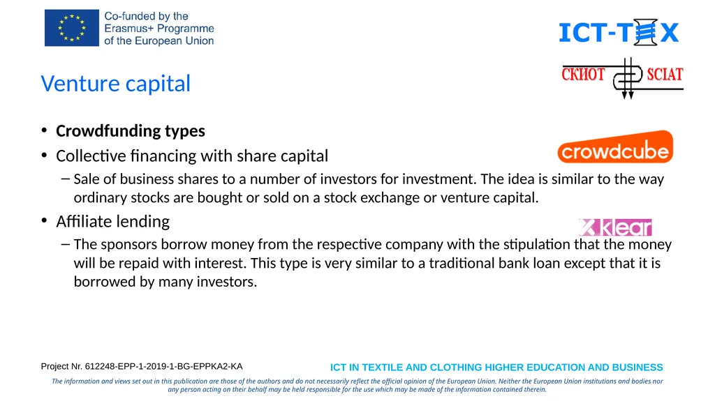 Specialized Cluster and Institute of Apparel and - slide 17 of 26