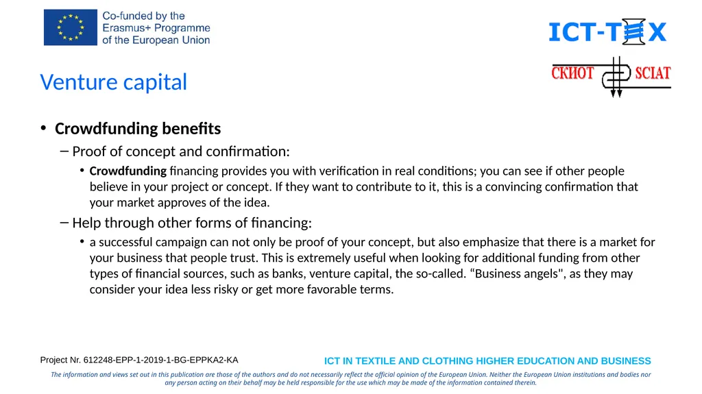 Specialized Cluster and Institute of Apparel and - slide 18 of 26