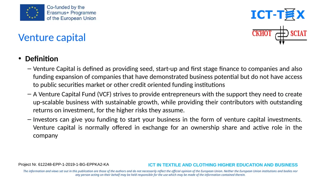 Specialized Cluster and Institute of Apparel and - slide 9 of 26